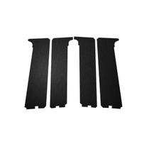 Kit 4 Adesivo Coluna Black Count Onix 2012 - 2015 - Preto Kit 4 Adesivo Coluna Black Count Onix 2012 - 2015 - Preto