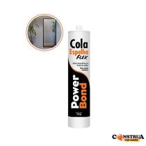 Kit 4 Adesivo Silicone Cola Fixação Espelho Flex Power Bond 320g B Kit 4 Adesivo Silicone Cola Fixação Espelho Flex Power Bond 320g B