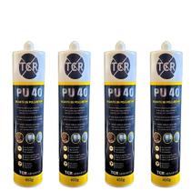 Kit 4 Adesivo Silicone Selante De Poliuretano Pu 40 Kit 4 Adesivo Silicone Selante De Poliuretano Pu 40