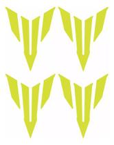 Kit 4 Adesivos Logo Mt Master Of Tork Mt-03 Mt-07 Mt-09 Cor