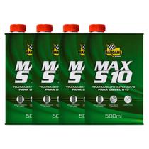 Kit 4 Aditivo Bardahl para Combustível MAX S10 Diesel 500ml Kit 4 Aditivo Bardahl para Combustível MAX S10 Diesel 500ml