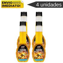 Kit 4 Aditivo Para Combustível Flex Gasolina Etanol 200ml Orbi