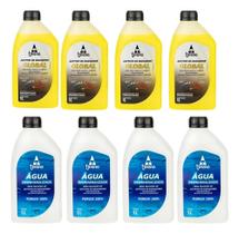 Kit 4 Aditivo Radiador Amarelo 4 Agua Tirreno Renault Master