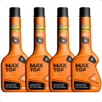 Kit 4 Aditivos Combustível Gasolina Bardahl Max Top 200ml Cor:Laranja Kit 4 Aditivos Combustível Gasolina Bardahl Max Top 200ml Cor:Laranja