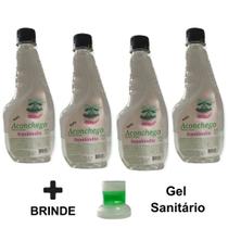 Kit 4 Água de Cheiro Aconchego Facilitador Passar Roupa Perfumado 500ml Refil Senalândia - Envio Já