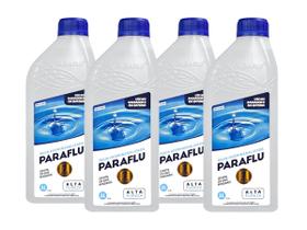 Kit 4 Água Desmineralizada Para Bateria E Radiador Paraflu 1 LITRO (Cada Embalagem)