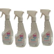 Kit 4 Água para Tecido Borrifador 500ml Aromas - Envio Já