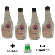 Kit 4 Água para Tecido Lilac Floral Refil 500ml Facilitador Para Passar Marca Senalândia - Envio Já