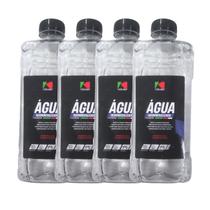 Kit 4 águas Desmineralizada Radiador Baterias Máquinas 1l Kit 4 águas Desmineralizada Radiador Baterias Máquinas 1l