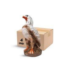 Kit 4 Águia Gavião Falcão Espanta Pombos Passáros Branco Envernizado - AVB DECOR Kit 4 Águia Gavião Falcão Espanta Pombos Passáros Branco Envernizado - AVB DECOR