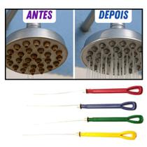 Kit 4 Agulhas de limpeza multifuncional Desobstrução de pequenos canais em cafeteiras expresso