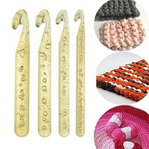 Kit 4 Agulhas Gigantes Crochê 12,15,18,20