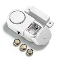 Kit 4 Alarme Magnético Sensor Presença Sem Fio Janela Porta