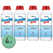 Kit 4 Algicida de choque 1L - Elimina algas Piscina - Domclor Kit 4 Algicida de choque 1L - Elimina algas Piscina - Domclor