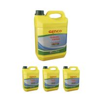 Kit 4 Algicida Manutenção 5L Pool Trat - Genco