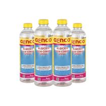 Kit 4 Algicida Sem Cobre Genpool 1L Genco Piscina Spas