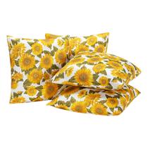 Kit 4 Almofadas 45x45 Cheias Tecido Gorgurinho Linha Decor