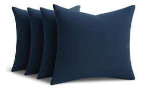 Kit 4 Almofadas Cheia Veludo 45x45 Diversidade Cores Kit 4 Almofadas Cheia Veludo 45x45 Diversidade Cores