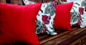 Kit 4 Almofadas Cheias 45 x 45 Estampado Com Liso Modern Kit 4 Almofadas Cheias 45 x 45 Estampado Com Liso Modern