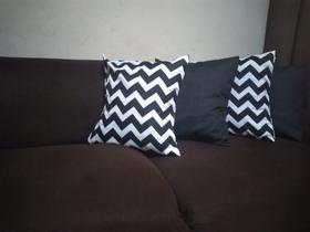 Kit 4 Almofadas Cheias Lindas Quarto Sala Sofá Com Refil
