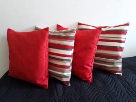 Kit 4 almofadas Decorativas 40x40 - CONFORTE ALMOFADASp Kit 4 almofadas Decorativas 40x40 - CONFORTE ALMOFADASp