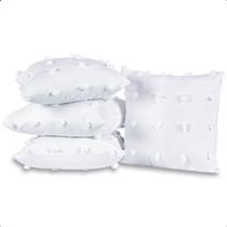 Kit 4 Almofadas Decorativas com Enchimento 45x45 cm Kit 4 Almofadas Decorativas com Enchimento 45x45 cm