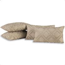 Kit 4 Almofadas Decorativas com Enchimento 60x30 cm