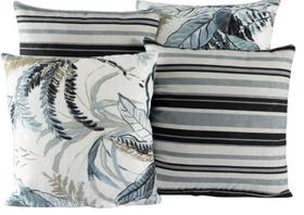 Kit 4 Almofadas Jacquard Decorativas 40X40 ul - 002 Kit 4 Almofadas Jacquard Decorativas 40X40 ul - 002