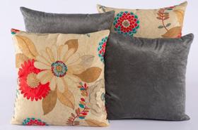 Kit 4 Almofadas Jacquard Decorativas Sala Sofá 40x40 Cinza Kit 4 Almofadas Jacquard Decorativas Sala Sofá 40x40 Cinza