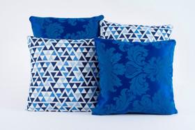 Kit 4 Almofadas Jacquard Decorativas Sala Sofa Estampa 130 Kit 4 Almofadas Jacquard Decorativas Sala Sofa Estampa 130