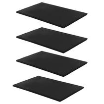 Kit 4 Almofadas P/ Academia Colchonete Preto