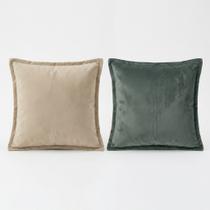 Kit 4 Almofadas Quadradas Suede Premium - Kit 4 Almofadas Quadradas Suede Premium -