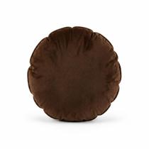 Kit 4 Almofadas Redondas Suede Premium - Kit 4 Almofadas Redondas Suede Premium -