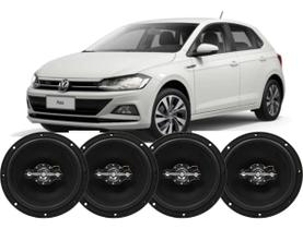 Kit 4 Alto Falante 280wrms Original Porta Volkswagen Polo Preto Kit 4 Alto Falante 280wrms Original Porta Volkswagen Polo Preto