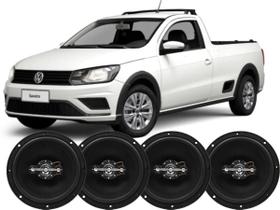 Kit 4 Alto Falante 280wrms Original Porta Volkswagen Saveiro Preto Kit 4 Alto Falante 280wrms Original Porta Volkswagen Saveiro Preto