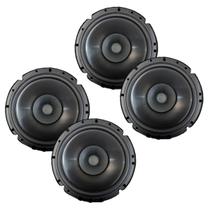 Kit 4 Alto Falante 6 Pol Bomber Bbr 200w Rms Full Range Preto