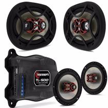 Kit 4 Alto Falante Bravox 6X9 + 6 Pol + Modulo Tl500 Taramps Kit 4 Alto Falante Bravox 6X9 + 6 Pol + Modulo Tl500 Taramps