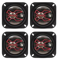 Kit 4 Alto Falante Bravox B3x40x 160 Wrms 4 Ohms Triaxial 4P