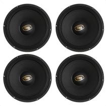Kit 4 Alto Falante E12 450 LC BLACK- 450W RMS - 4 Ohms