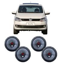 Kit 4 Alto Falante Fox 4 Portas Dianteira Traseira 6" 200W