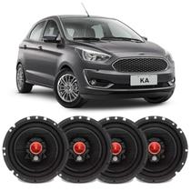 Kit 4 Alto Falante Porta Ford Ka Ka+ 6 Pol Bomber Bbr 200w