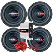 Kit 4 alto falante sb 200 8 pol 200w 4 ohms compet (bolinha) + módulo taramps Kit 4 alto falante sb 200 8 pol 200w 4 ohms compet (bolinha) + módulo taramps
