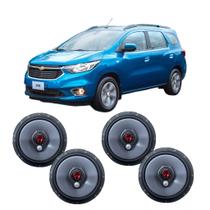 Kit 4 Alto Falante Spin Porta Dianteira e Traseira Bomber
