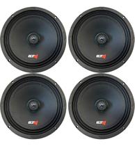 Kit 4 alto falante woofer etm emb 8 polegadas 250w 4 ohms