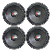 Kit 4 alto falante woofer etm exp 12 polegadas lt 250w 4 ohms