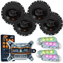 Kit 4 Alto Falantes 6 JBL FLEX4 6TRFX55 220 Watts Rms + Kit 4 Strobo AJK 6W Ritimico 3.0 Kit 4 Alto Falantes 6 JBL FLEX4 6TRFX55 220 Watts Rms + Kit 4 Strobo AJK 6W Ritimico 3.0