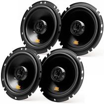 Kit 4 Alto Falantes 6 polegadas JBL 6TRFX55 220w Triaxial Preto Kit 4 Alto Falantes 6 polegadas JBL 6TRFX55 220w Triaxial Preto