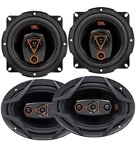 Kit 4 Alto Falantes Jbl 6x9 Polegadas + Auto Falantes 5 Pol 400w Rms Total