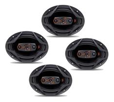 Kit 4 Alto Falantes Quadriaxiais JBL 69QDMS120 120 Watts Rms