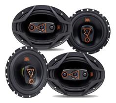 Kit 4 Alto Falantes Triaxiais JBL 6TRMS80 + 69QDMS120 Multisystem